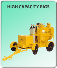High capacity oil replenishment rigs
